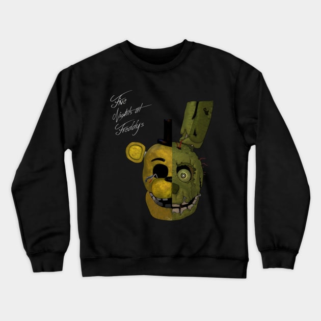 FNaF 3 Crewneck Sweatshirt by MauricioGarcia